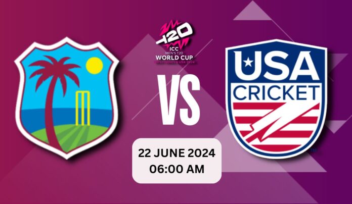 West Indies vs USA two cricket teams